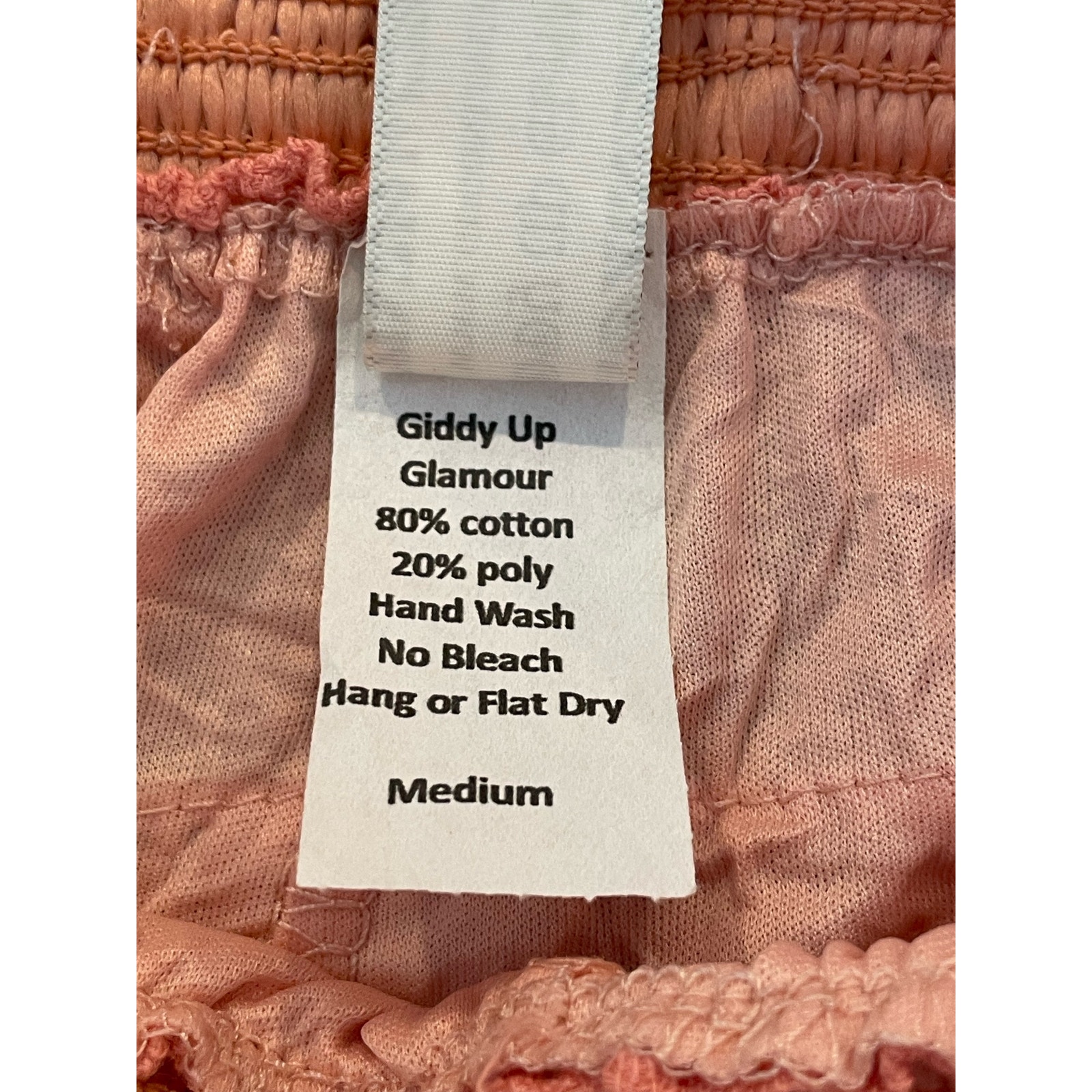 Gug Pink Ruffle Lace Shorts Medium New With Tag — image 6 of 8